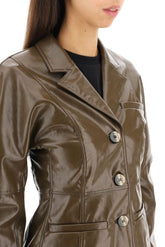 BLAZER SLIM IN SIMILPELLE